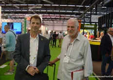 Ofer Spottheim together with Chaim Edelman of Agam Energy/ Agam Greenhouse. Ofer is the new CEO.